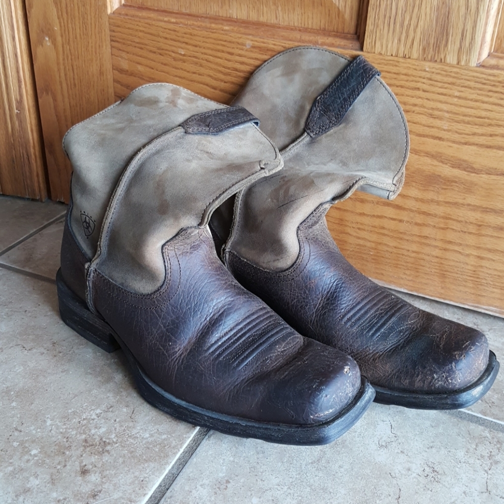 Ariat Men's Soft Top Cowboy Boots Size